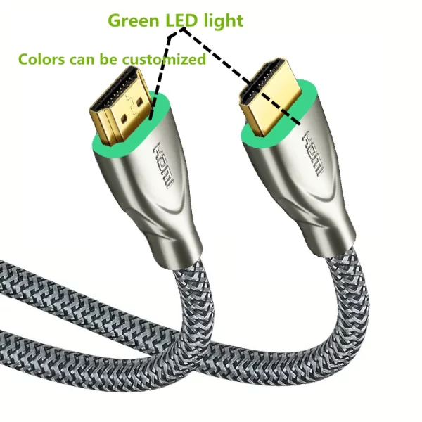 4IK HDMI Cable with LED light