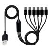 Custom USB A to USB C Splitter Cable