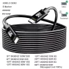 Long-distance fast-charging USB-C cable