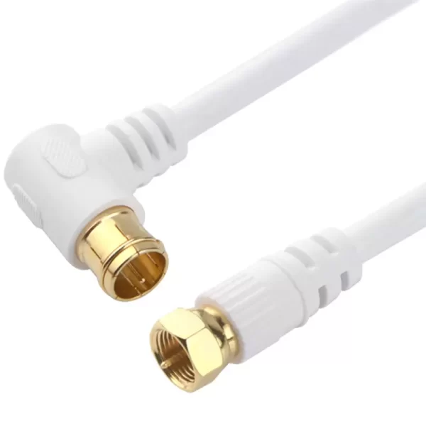 90 degree RG6 coaxial cable