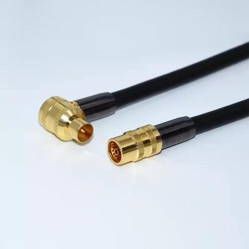 RG6 Shield with IEC or F Connectors Black CATV CCTV Camera Antenna Coaxial Cable male to female