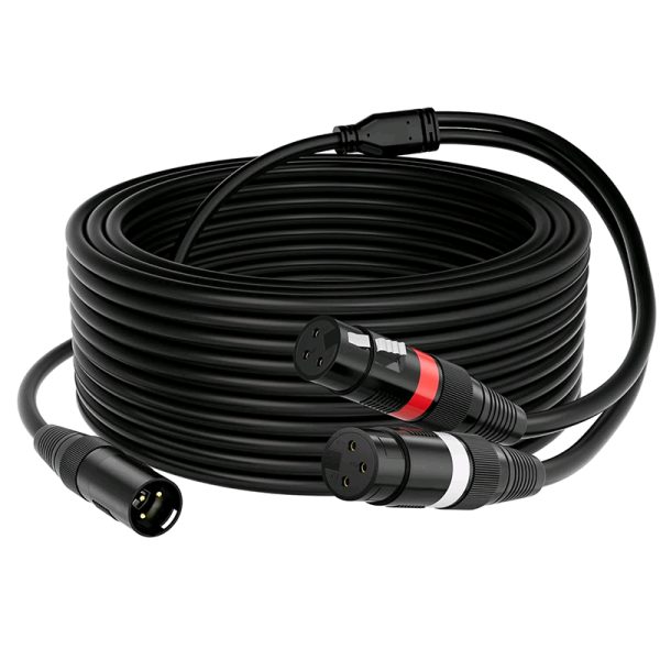 XLR Y Splitter Cable
