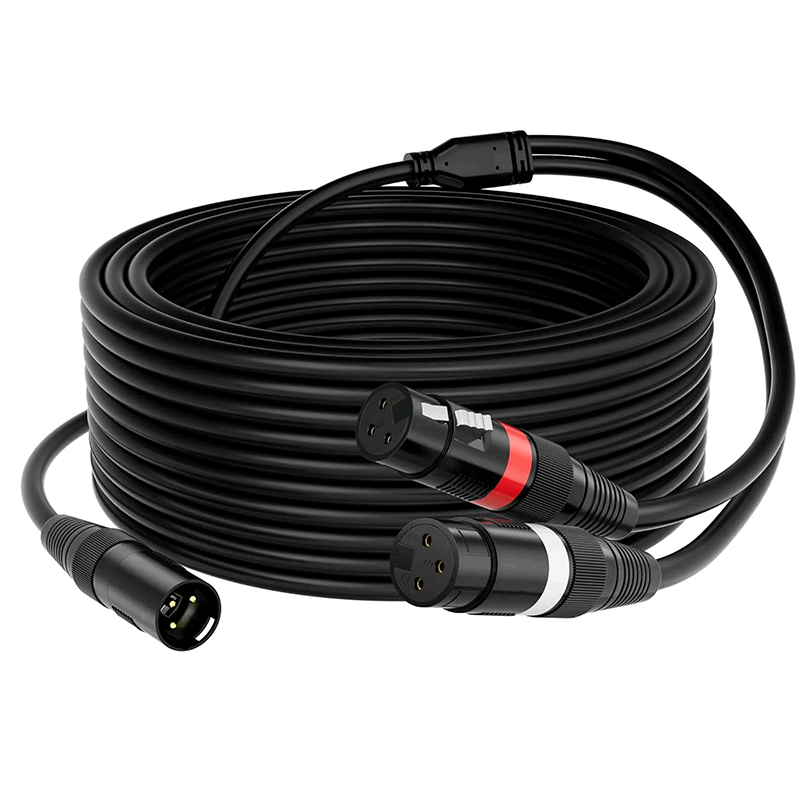 XLR Y Splitter Cable