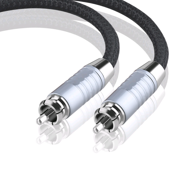 RCA CABLE Aluminum Metal Shell,