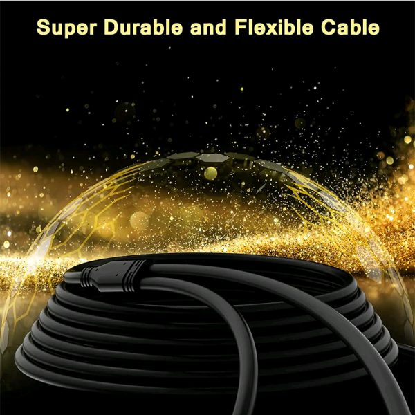 Super Durable and Flexible cable 3.5mm to 2XLR cabl