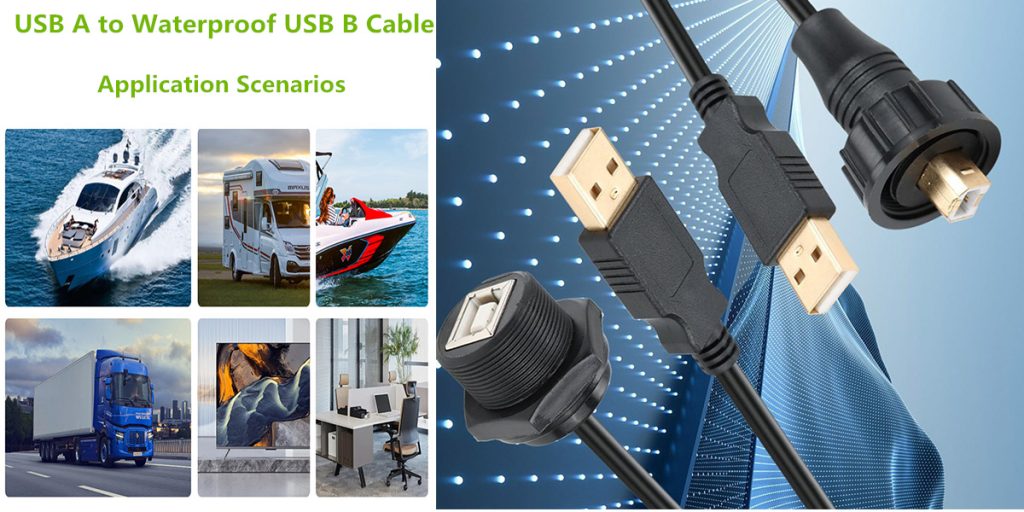 Applications of Waterproof USB B Cables: Key Uses and Benefits 23 Custom Waterproof USB B cable