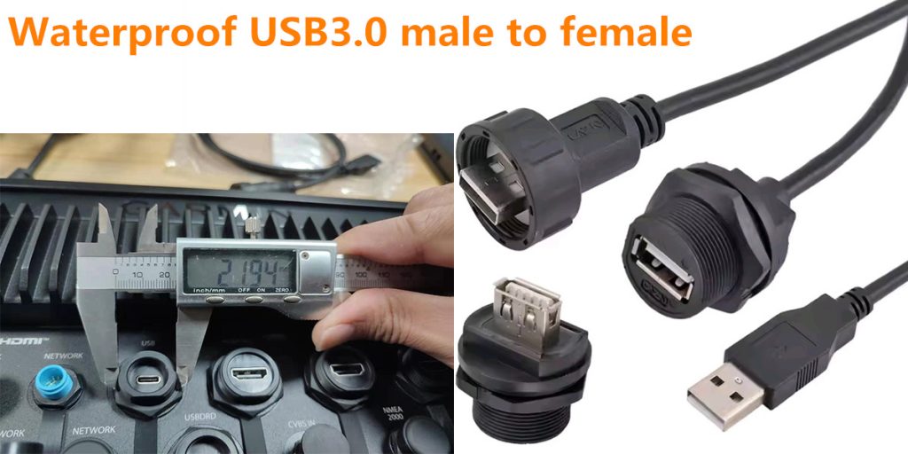 The Essential Guide to Waterproof USB 3.0 Cables: Applications and Benefits from a Leading Waterproof USB Cable Manufacturer 13 Waterproof USB male to female 1200 600