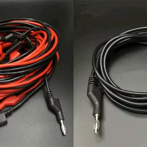 Custom banana to alligator clip cable