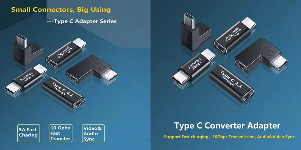 90 Degree Type C converter manufacturer