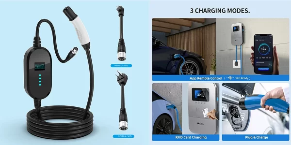 Custom IP68 waterproof EV charger