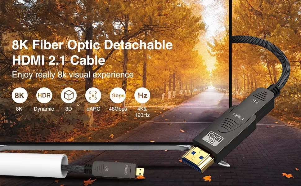 Detachable HDMI 2.1 Cable