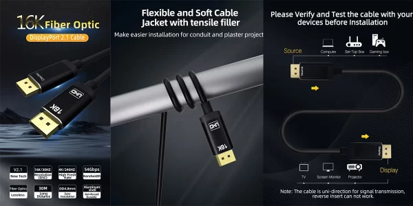 Certified DP 16K AOC Cable Supplier