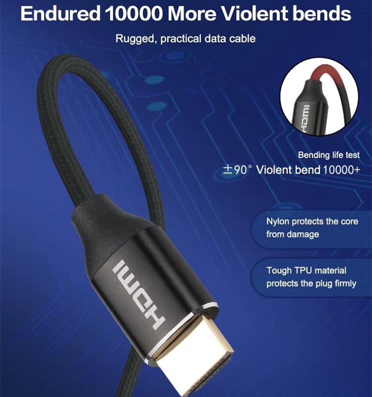 8K HDMI cable processing