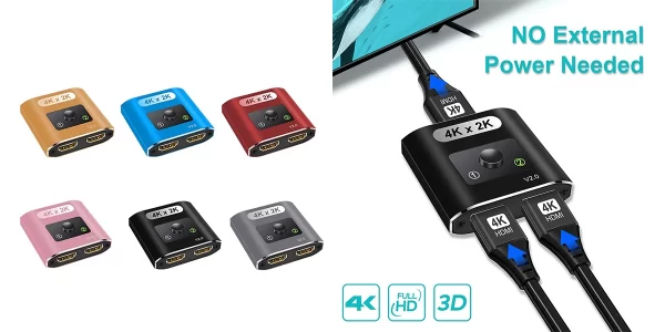 Bi-Directional 4K HDMI Splitter supplier