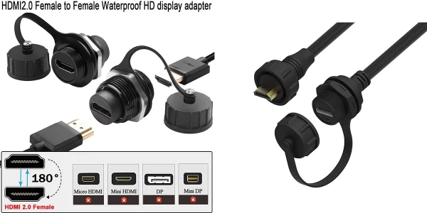 Waterproof HDMI adapter manufacturer