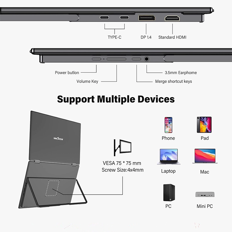 Double Screen Monitor 4K function
