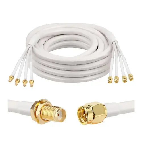 SMA Extension Cable with 195 SMA Male to Female RG195 Coaxial Antenna Cable Communication Cables