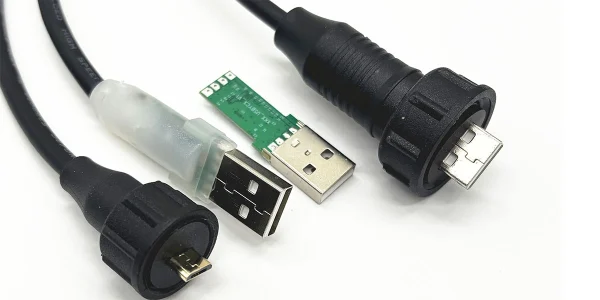 Custom waterproof Micro USB cable