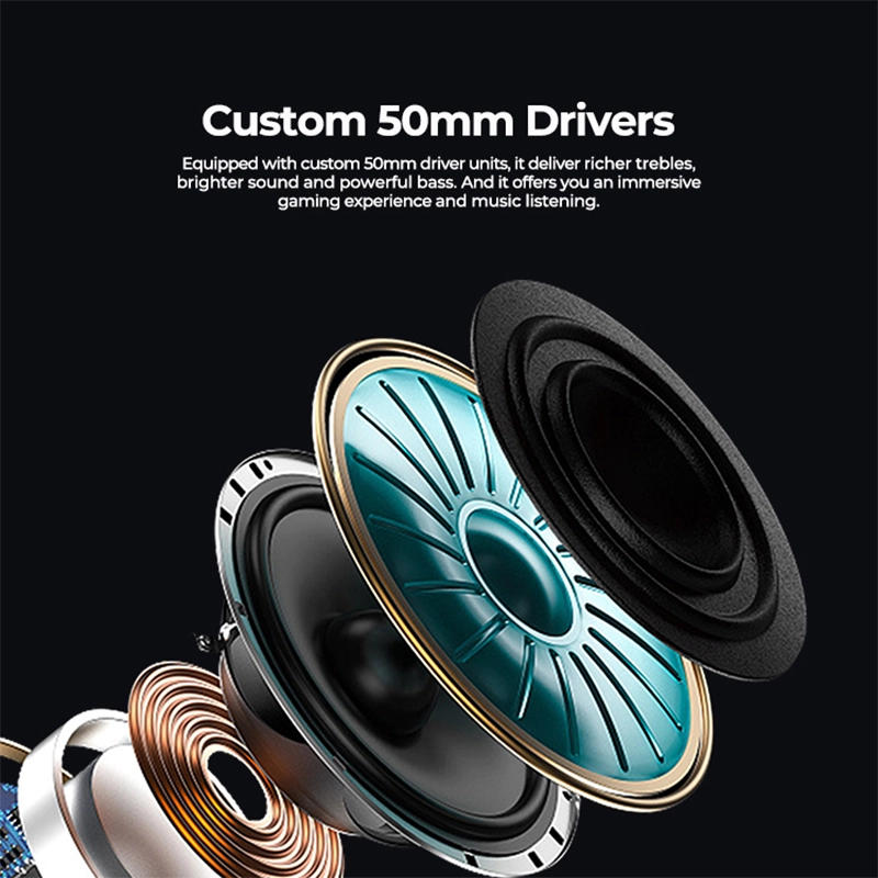 Gamer headphones processing