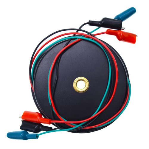 20FT Retractable Auto Circuit test Leads 3 Pin Extension Testing Leads with alligator Clip on Both Sides