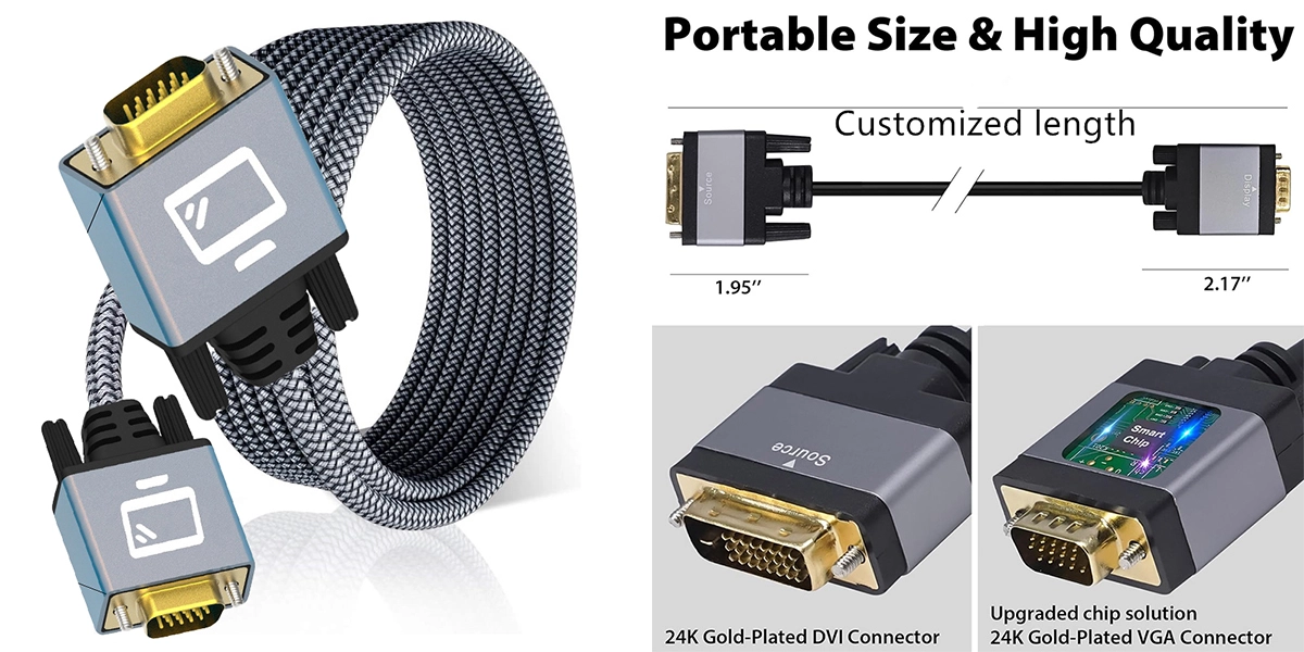Aluminum Alloy VGA Cable Manufacturer